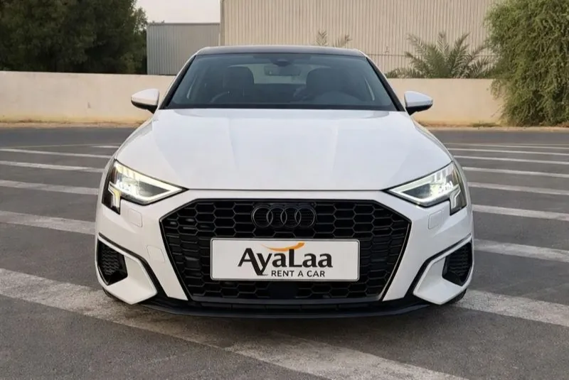 2024 Audi A3 rental in Dubai - front view