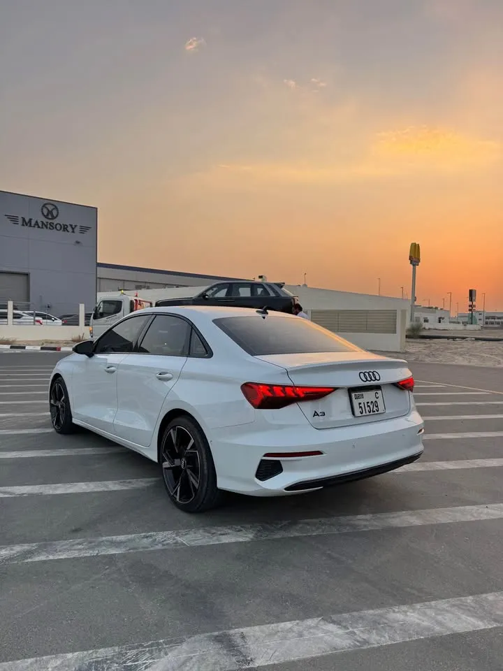 Audi A3 rental Dubai - interior